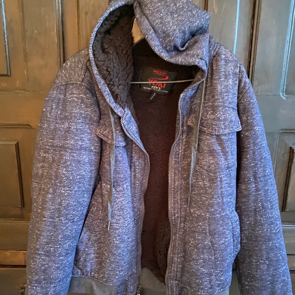 Sherpa lined hoodie